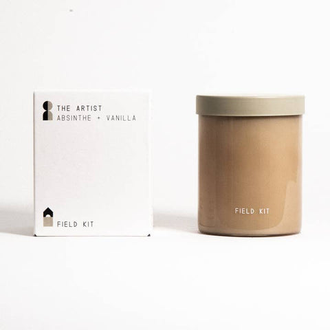 The Artist Glass Candle - Candle - Field Kit