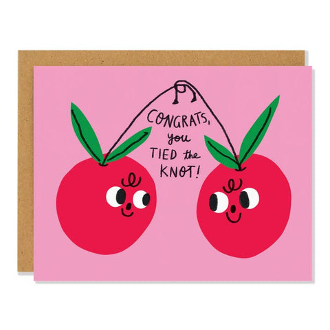 Tie the Knot Wedding Card - Greeting Card - Badger & Burke
