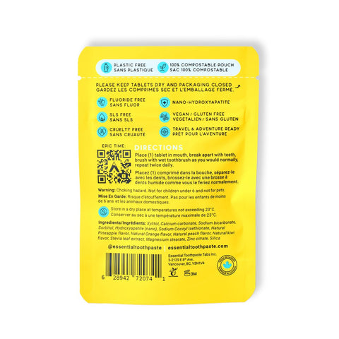 Tropical Toothpaste Tablets - Toothpaste - Essential Toothpaste