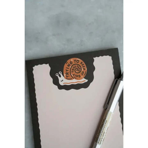 Trying Snail Notepad - Notebook - Stay Home Club
