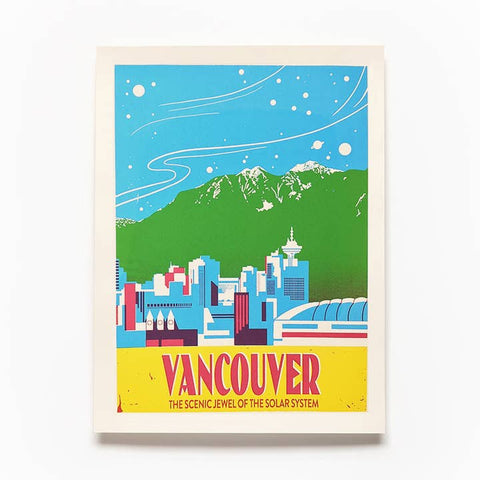 Vancouver Screen Art Print - Art Print - Secret Planet