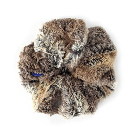 Wander Fox Faux Fur Oversized Scrunchie - Hair Accessory - Kokoro