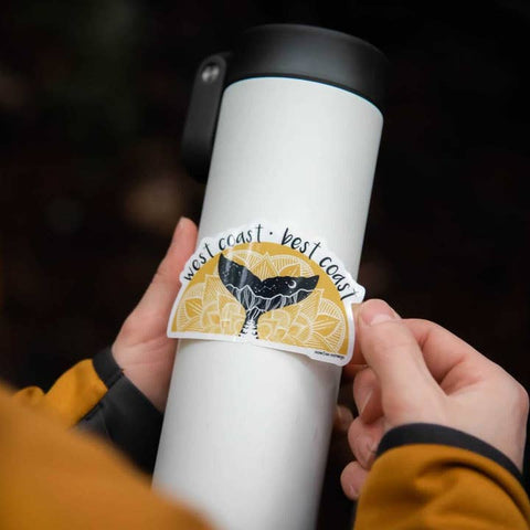 West Coast Best Coast Sticker - Sticker - Mountain Mornings