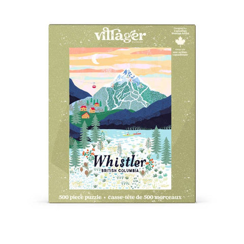 Whistler Mountain 500 - Piece Puzzle - Puzzle - Villager Puzzles