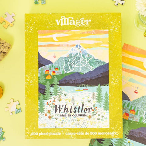 Whistler Mountain 500 - Piece Puzzle - Puzzle - Villager Puzzles