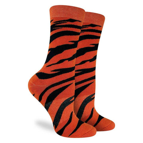Women's Tiger Print Socks - Socks - Good Luck Sock