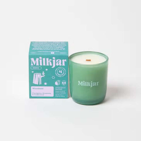 Woodland Candle - Candle - Milk Jar