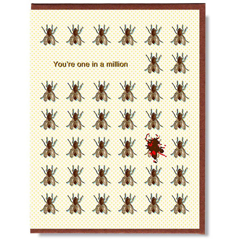 You're One in A Million Card - Greeting Card - Smitten Kitten