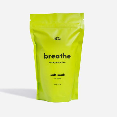 Breathe Salt Soak - Soak - Epic Blend