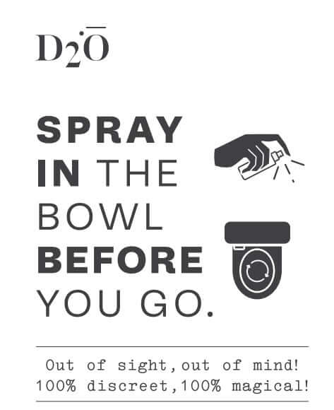 Dragon Toilet Spray - Toilet Deodorizer - D2O