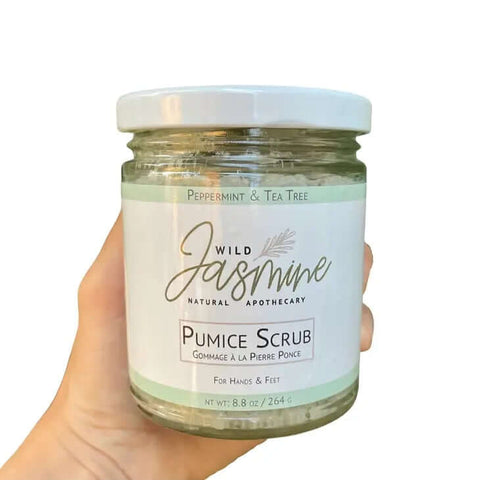 Hand and Foot Pumice Scrub - Scrub - Wild Jasmine Natural Apothecary