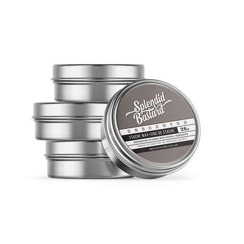 Stache Mustache Wax - Moustache Wax - Splendid Bastard
